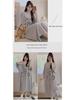 Women's Plus Size Cotton Nightdress - Cute Cartoon, Round Neck, Long Sleeve, Spring/Summer