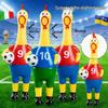 World Cup Chicken Scream Football Prank Toy: Creative Sound-Making Decompression Squeeze for Kids
