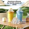 Leak-Proof Foldable Ice Ball Cup 2 In 1 Ice Cube Kettle Ice Maker & Drinking Cup  Summer Outdoor