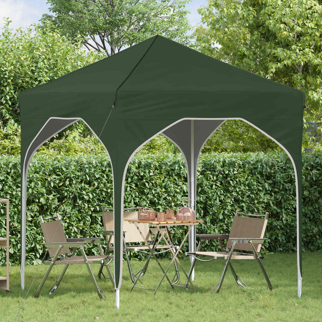 Pop Up Party Tent 194 X 194 X 245 Cm Green