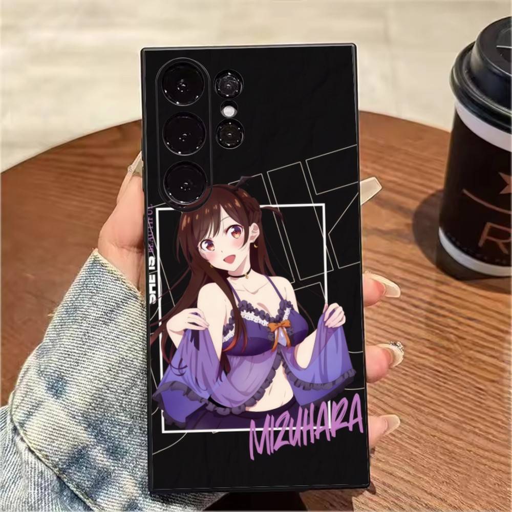 Rental Girlfriend C-Chizuru M-MizuharaS Phone Case For Samsung S25,S24,S21,S22,S23,S20,Ultra,S26,Plus,Fe,Note,5G Black Cover