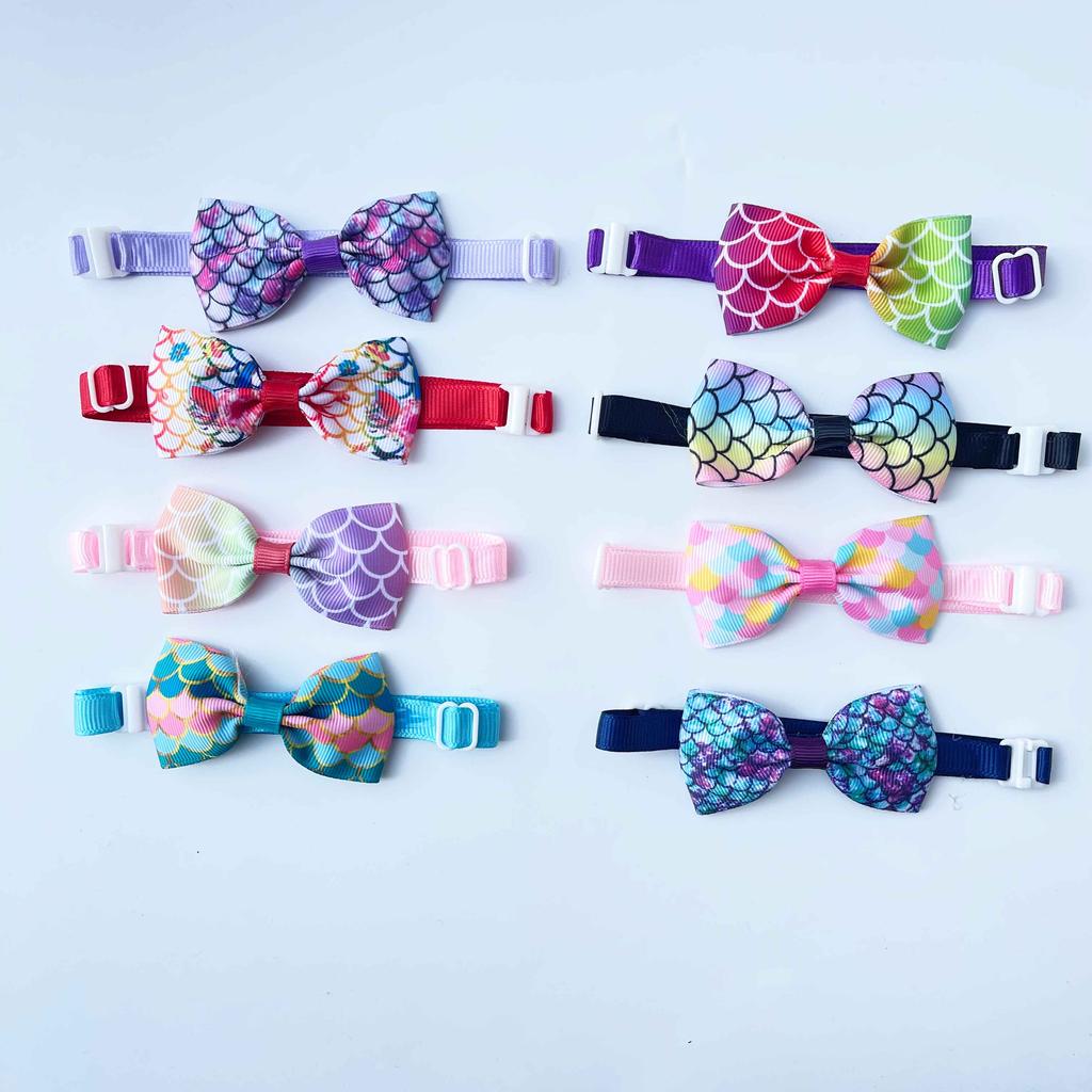 50/100pcs Dog Bow Ties Bulk Small Dog Bowtie Collars Dog Fashion Bow Tie Pet Supplies for Small Dogs Dog Accessories