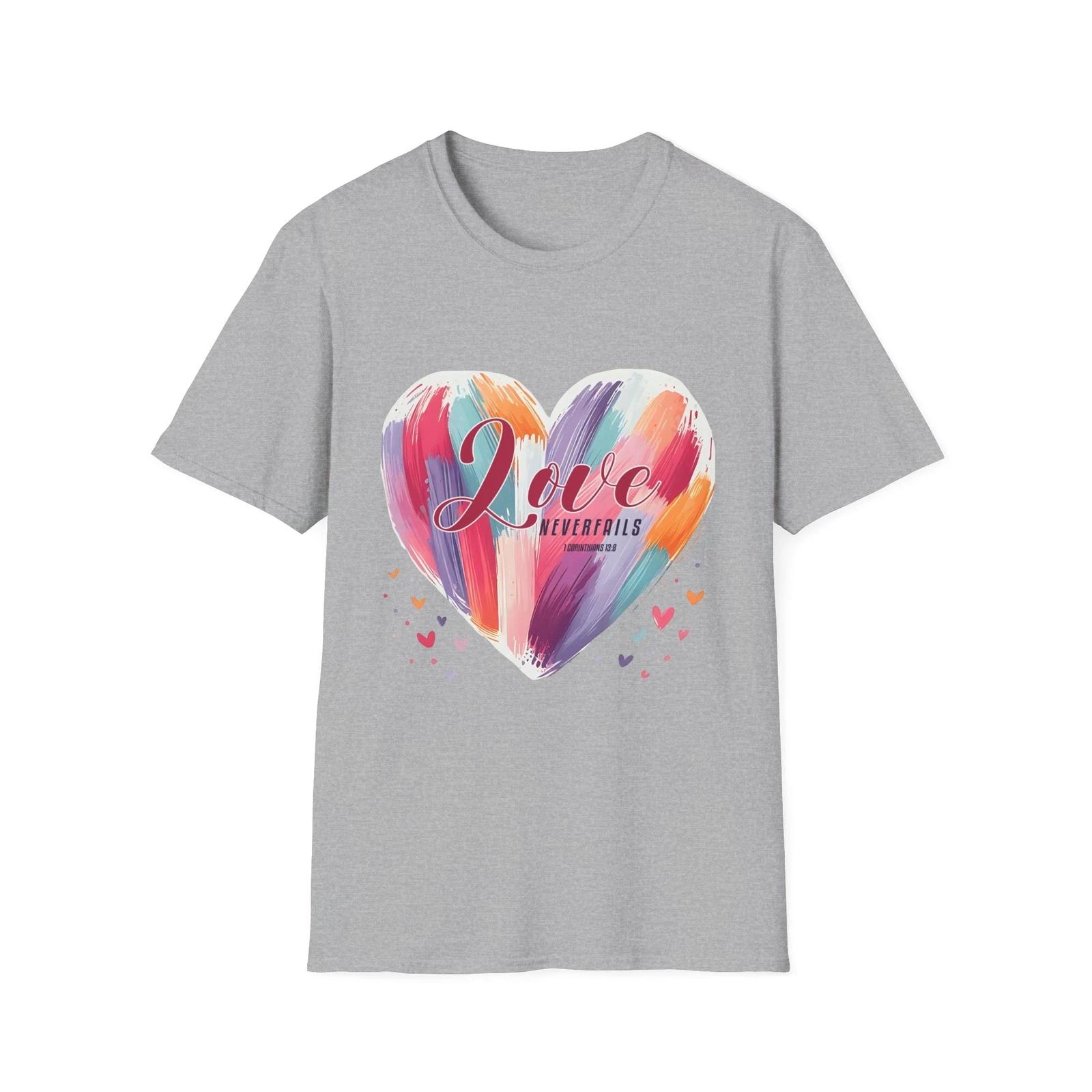 Christian Bible Verses Unisex T-Shirt, Faith Inspirational Tee, Religious 4XL