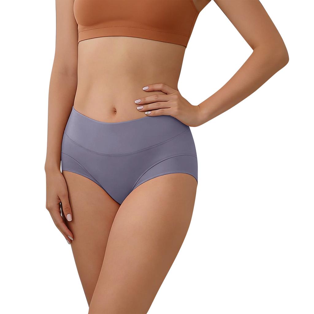 Women'S Menstrual Panties Mid-Waist Cotton Postpartum Women'S Panties Fully Covered Panties