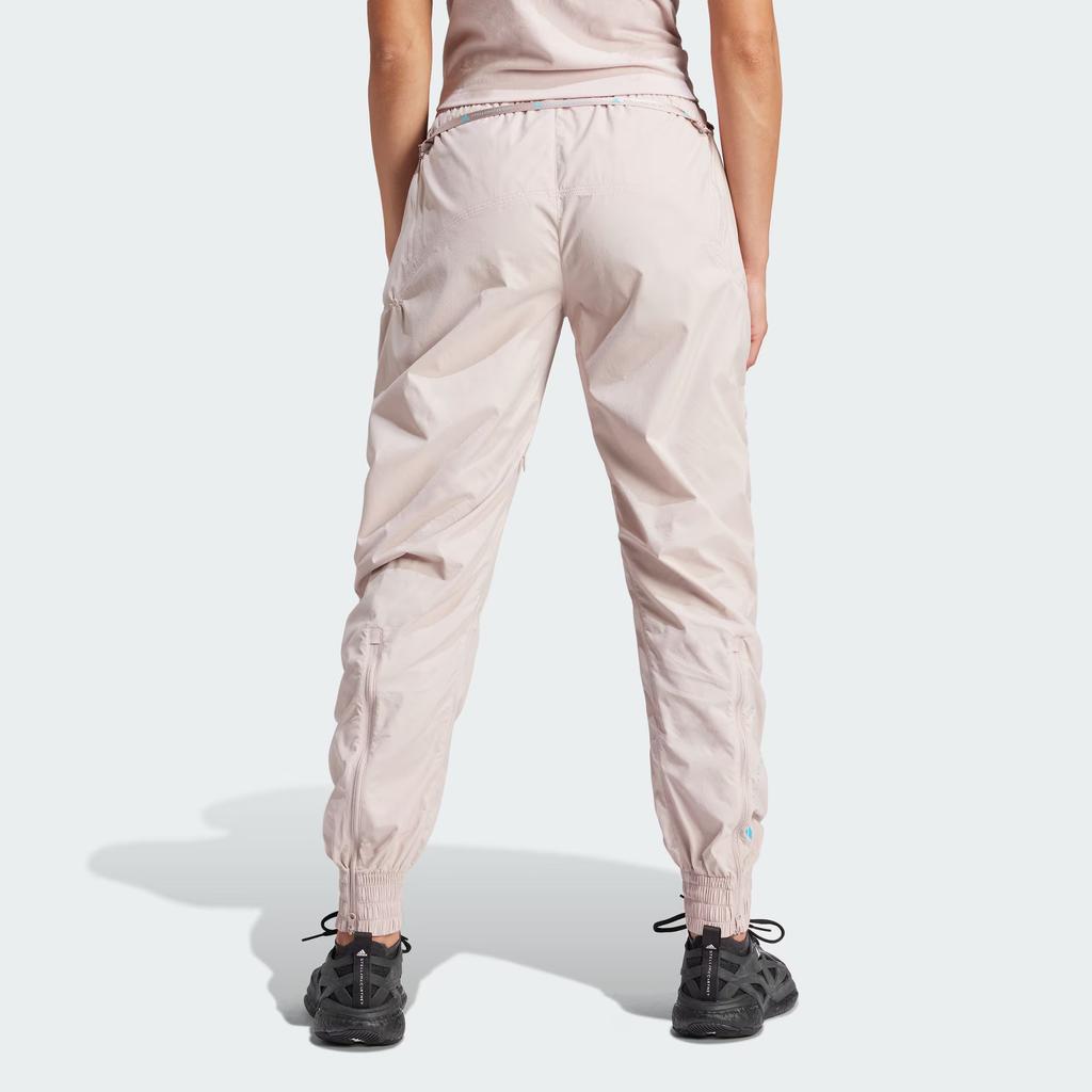 Adidas X Stella McCartney TrueCasuals Woven Joggers With Drawstring Cuffs Women Pants Magenta IT2664