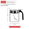 Premium Glass Kitchen Seasoning Jars Set