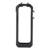 Cage Protective Frame Fit for Insta360 X5 Action Camera Magnetic Frame Cage with 1 4in Thread Hole Cold Shoe Mount Black