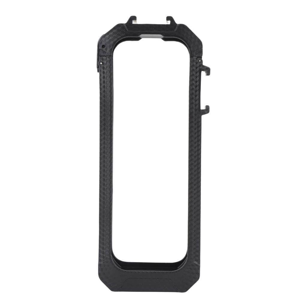 Cage Protective Frame Fit for Insta360 X5 Action Camera Magnetic Frame Cage with 1 4in Thread Hole Cold Shoe Mount Black
