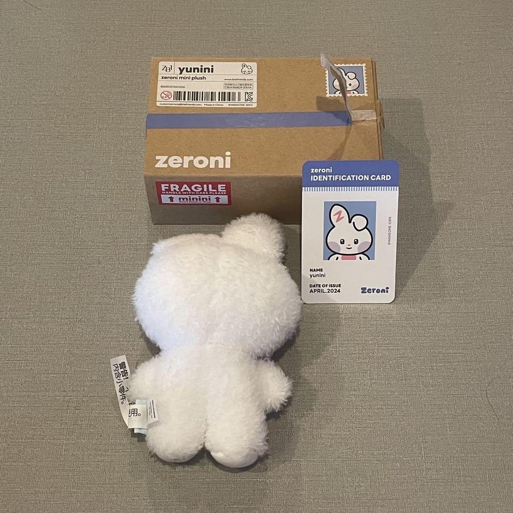[GEBRAUCHT] ZB1 Zebewan Sammelkarte Unini Plüschtier Han Yujin Zeroni Versand am selben Tag