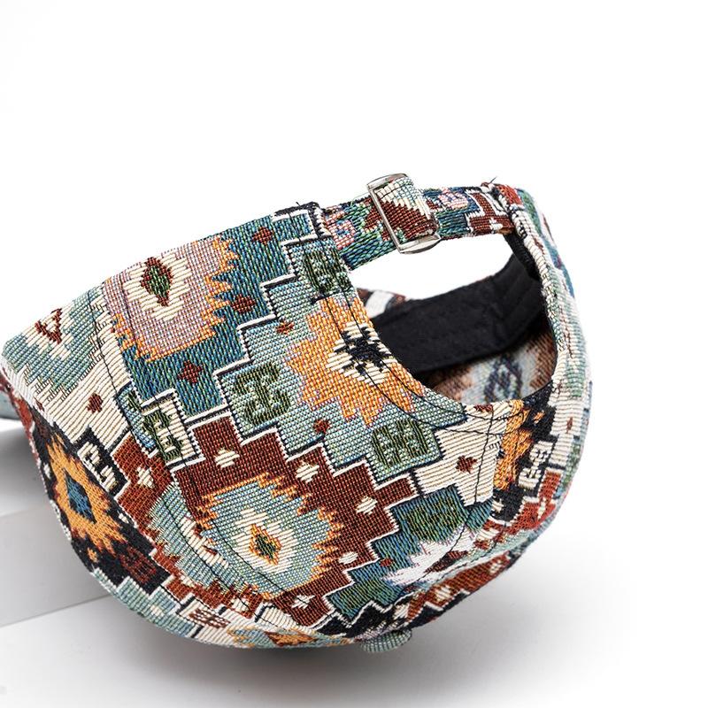 NORTHWOOD All Seasons New Ethnic Style Baseball Cap for Women's Men's Personality Fashion Peaked Cap Sunhat High Quality Trucker Hats