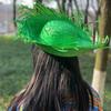 Straw Hat Summer Sun Protection Wide Brim Hand Woven Lightweight Breathable Design Beach Hat Headwear