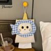 Fabric Tissue Holder Hanging Box Holder, Foldable Napkin Dispenser, Bathroom Paper Towel Durable Portable Storage Organizer, for Car And Office