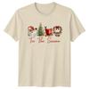 Tis The Season Christmas Holiday Santa Hot Chocolate Unisexs Unisexs Graphic Tee