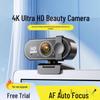 Ultra HD Webcam with USB Microphone for Online Classes & Live Streaming