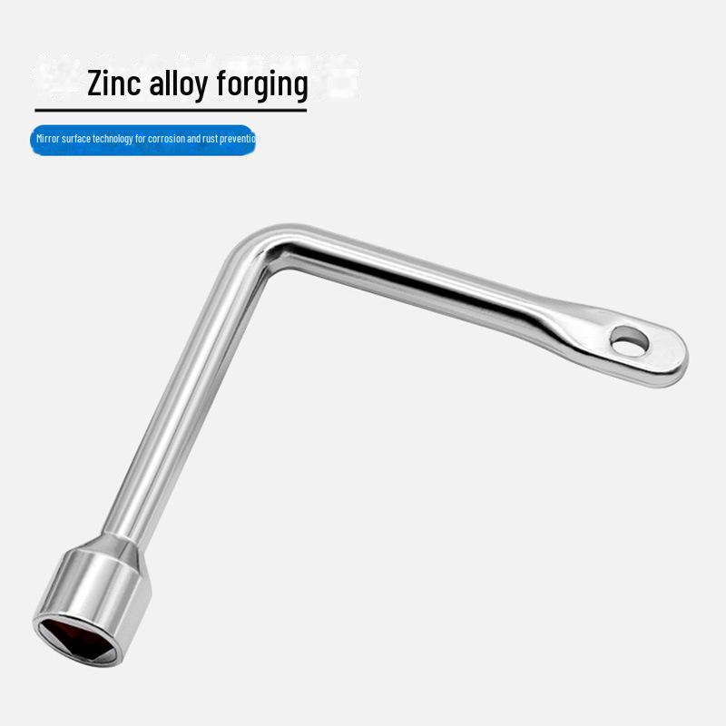 Chave de elevador multiuso: Gabinete de controle elétrico, medidor de água, chave de válvula. Chave triangular universal.