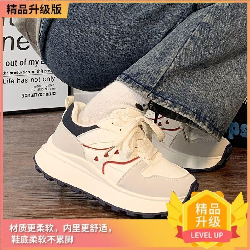

Dopamine explosive sports shoes Forrest Gump shoes 2025 spring new thick-soled versatile dad Korean version women s casual shoes 35 синий