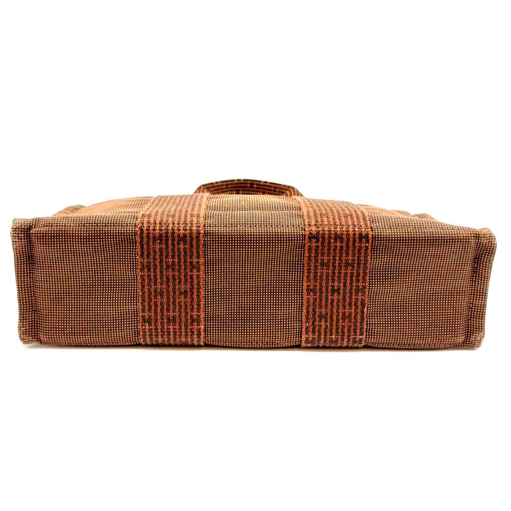 Used HERMES Her LineTote Bag canvas Women