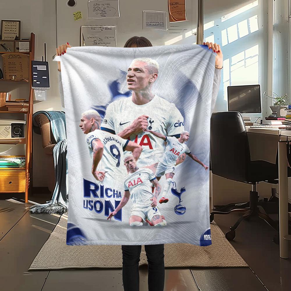 The Spurs Print FlAannel Blanket, High Quality Comfortable for All Seasons, Home Decor, Warmth and Comfort