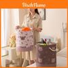 Children Toy Storage Basket With Cotton Rope Handles For Kids Room Organization