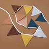 Modern & Stylish Cotton Bunting Flags Contemporary Flag Garland for Baby Shower Party Decor & Newborn Photography Props