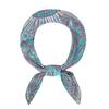 Zhonggao Youpin 2025 new spring, summer and autumn thin headscarf double-sided printed silk scarf square scarf