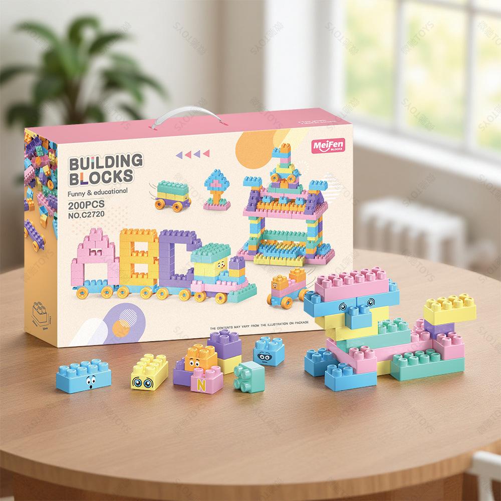 Parent-Child Desktop Building Block Game Educational DIY Assembly Toy Birthday Holiday Gift for Girls Ages 3+