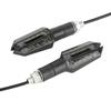 1 Pair Universal LED 12V Motorcycle Turn Signal Lamps Yellow Light Modified Accessories