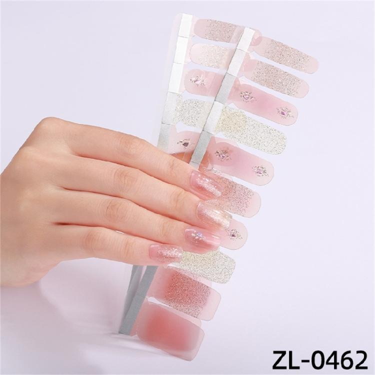 Gradient Nail Art Stickers Full Wrap Nail Stickers Self-Adhesive Nail Art Decals