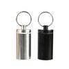 Pill Keychain Water-proof Rust Resistance Daily Using Small Pocket Pill Box Keychain