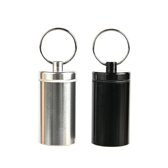 Pill Keychain Water-proof Rust Resistance Daily Using Small Pocket Pill Box Keychain