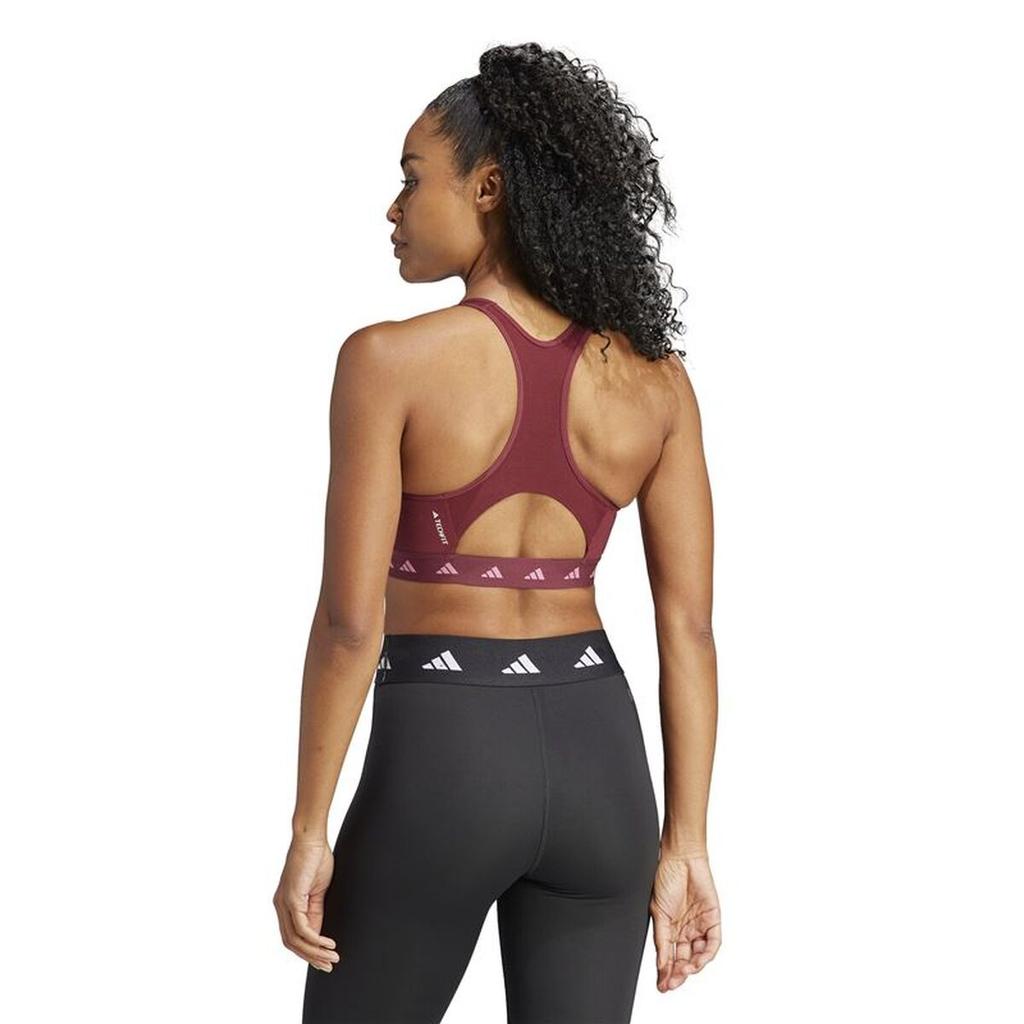 Sports Bra Adidas Power Ms Tf Brown