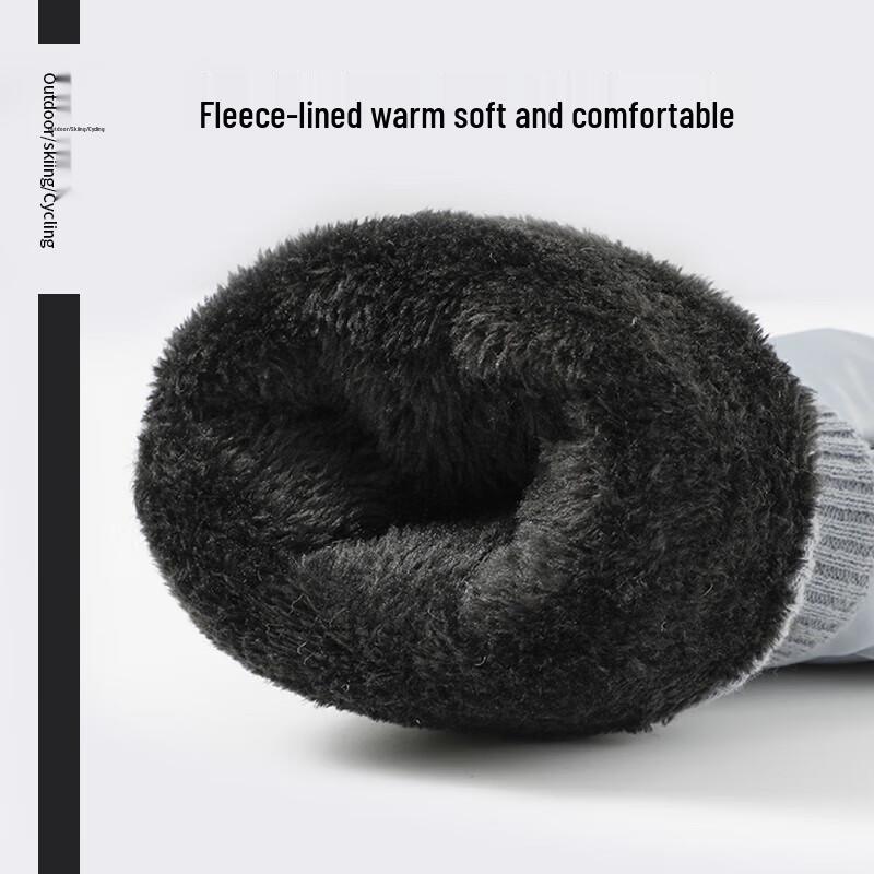 Nanjiren Men's Winter Thermal Cycling Gloves