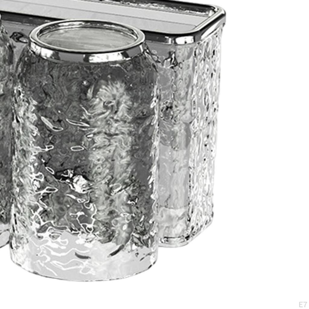 Toothbrush Holder for Bathrooms Rack with Cup Set Nordic Space Saving Multifunction