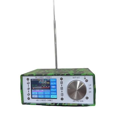 Desktop-Radioempfänger SI4732 Radio mit 2,8-Zoll-Großbildschirm unterstützt Links-Rechts-Zweikanal-Kopfhörerausgang