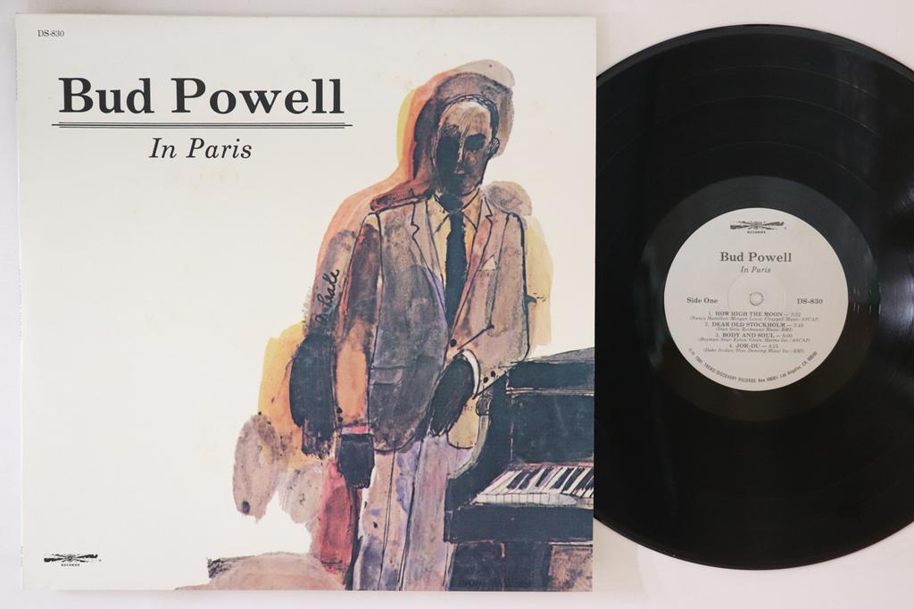 LP Record BUD POWELL - In Paris DS830 DISCOVERY 1981 US Jazz Used