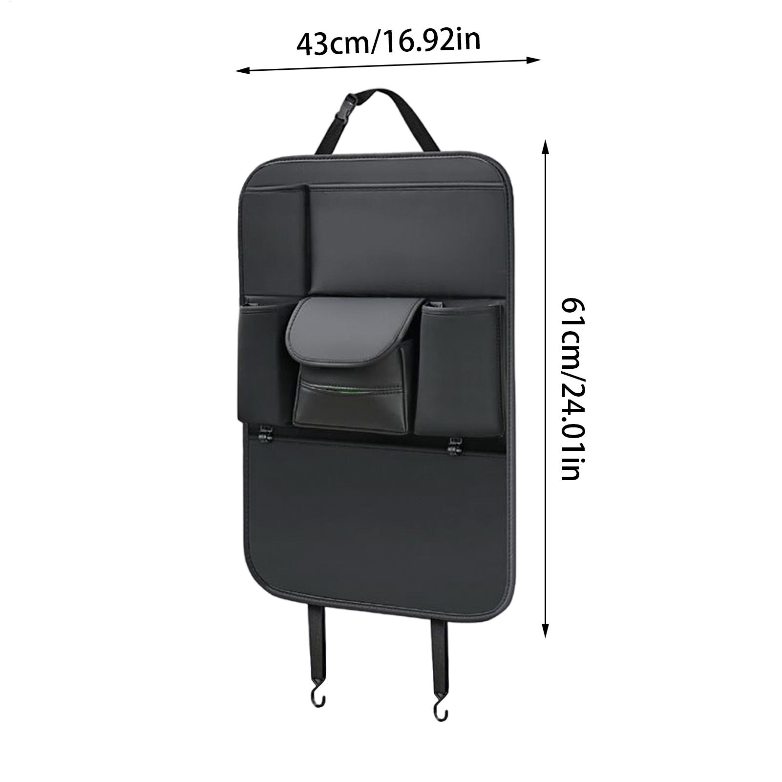 

Multifunctional Car Seat Back Organizer, Storage Holder With Multiple Pockets For Auto Truck SUV, Vehicle Travel Organization CN