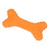 Dog Chew Toy Puppy Teething Bone Latex Teether Squeaky Comfortable Chewing for Pet Chewer
