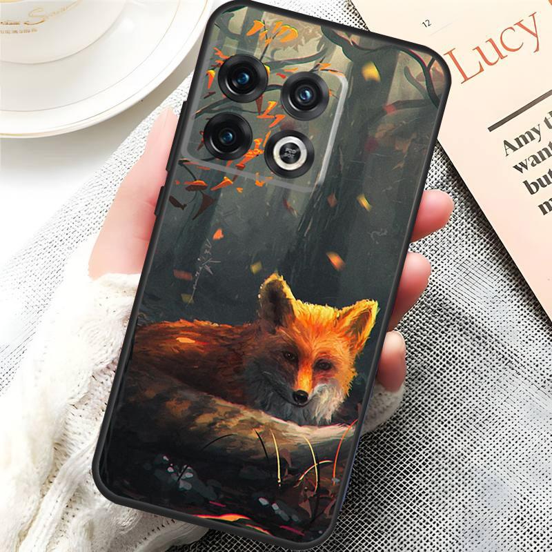

Cute Fox In Autumn Cover For OnePlus 15 13 13R 13T 12 12R 10T 11 10 Pro OnePlus Nord CE 5 3 4 Lite N20 N30 Case OnePlus Nord 3