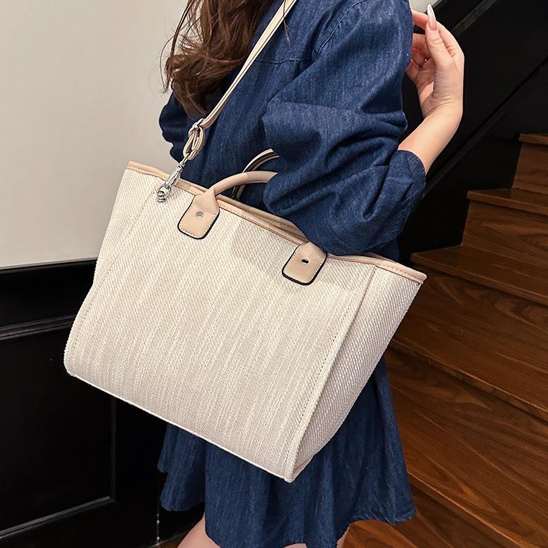 Stylish new bucket bag large capacity portable shoulder messenger tote bag