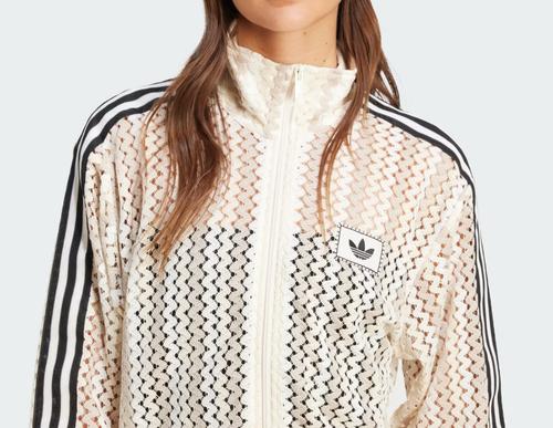 adidas Originals Summer Glow Firebird Track Top KC0749 Women's White