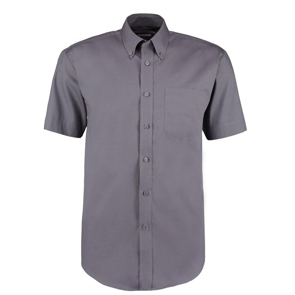 Kustom Kit Mens Short Sleeve Corporate Oxford Shirt