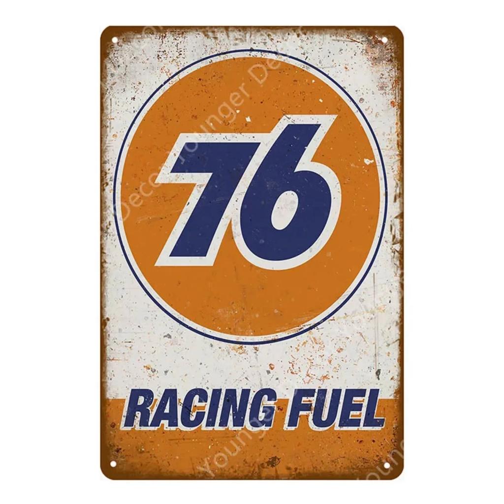 Vintage Motor Gasoline Metal Signs Tin Poster Retro Bar Pub Garage Decor Gas Station Decorative Wall Plaque