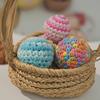 Interactive Cat Toys, Wool Crocheted Ball, Bite-Resistant Teaser Ball for Scratching Chasing, Plush Safe Toy for Cats