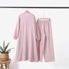 Brand 2025 Summer Women's Long Bubble Sleeve Muslim Dress