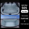 Deep Blue S05 Trunk and Compartment Mat for Car Interior Decoration - Full Coverage