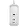 Multi-port USB Charger Power Strip Plug Play Compact Size Wide Compatible Phone Charging Station Extension Socket