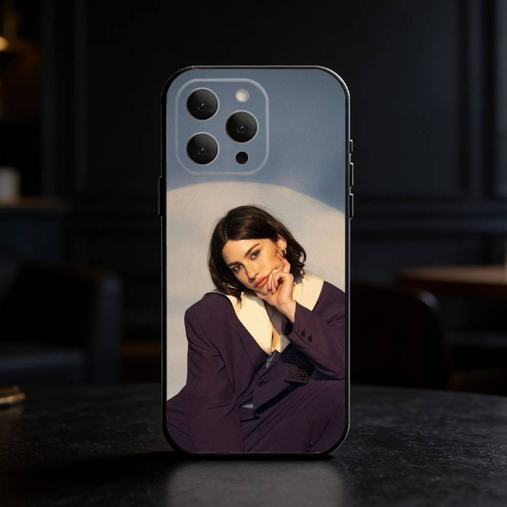 G-Gracie abrams Phone Case For iPhone 17,16,15,14,13,12,11 Plus,Pro Max,SE4Soft Silicone Black Cover
