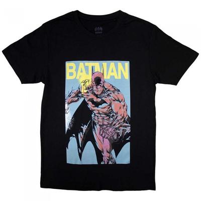 Batman Unisex-Erwachsene Pop Colors T-Shirt