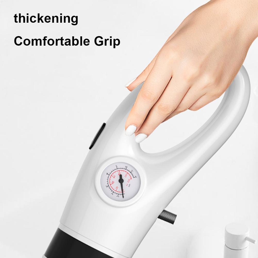 Luftkraft-Abflussreiniger Werkzeuge Hochdruck-Rohrreinigungspumpe Wiederverwendbare Ausrüstung für Badezimmer Dusche Badewanne