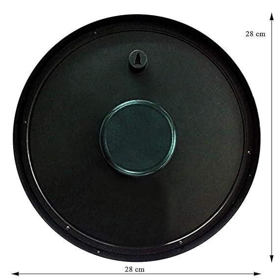 Plast Designer Analog Rund Veggklokke med Glass for Hjem/Kjøkken/Stue/Soverom/Kontor